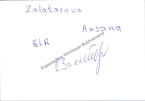 Original autogramm oksana - original,
