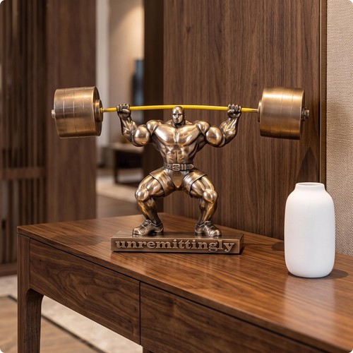 Weightlifter figure athletic - weightlifter,