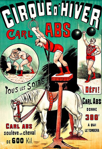 Kunstwerbung cirque hiver - cirque, d'hiver