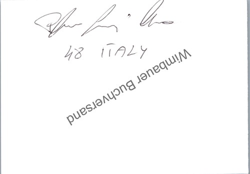 Original autogramm genny - autogramm,