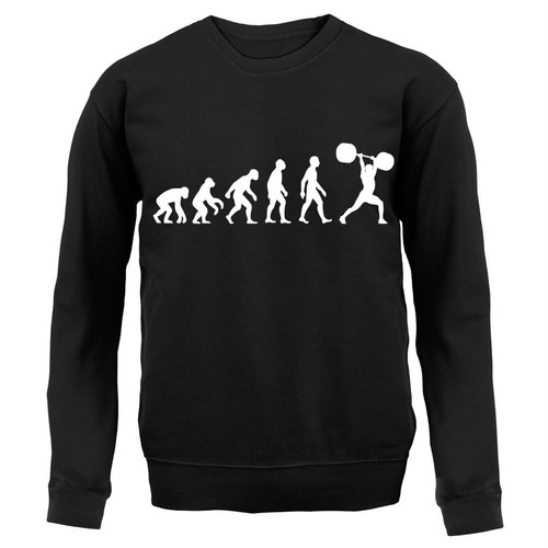 Evolution man weight lifter - evolution,