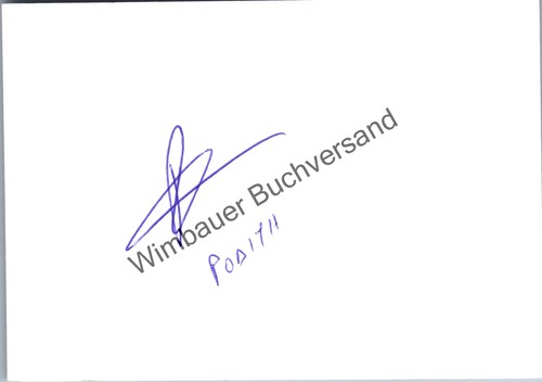 Original autogramm katerina - original,
