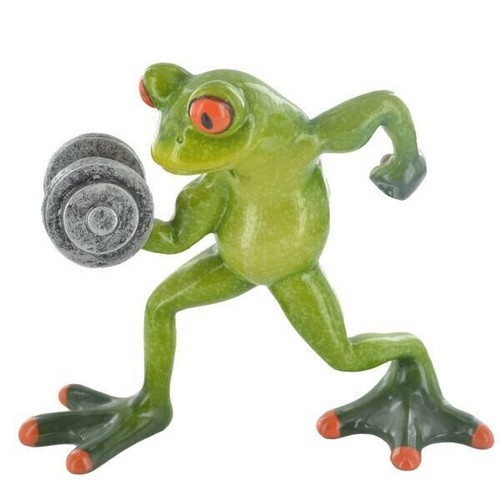 Gewichtheber frosch harz - frosch,