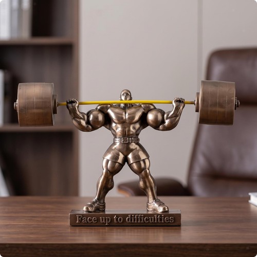 Weightlifter figure athletic - figure,