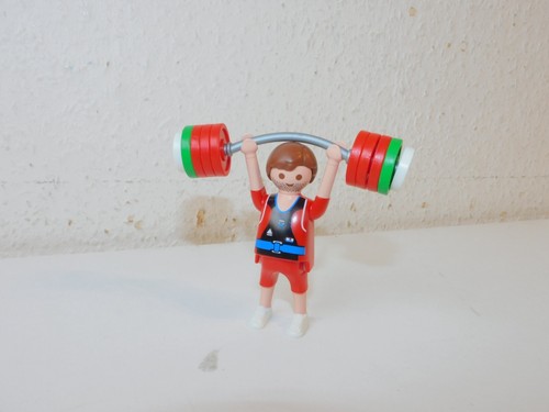 Playmobil weight lifter